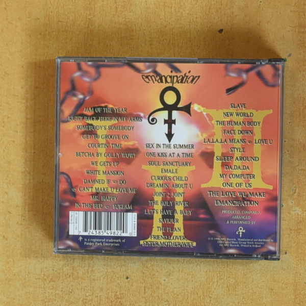 PRINCE - EMANCIPATION - CD