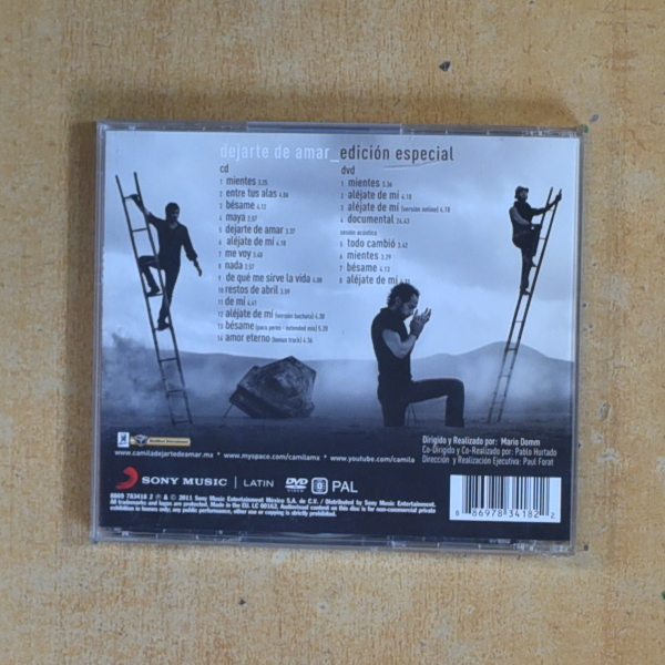 CAMILA - DEJARTE DE AMAR - CD