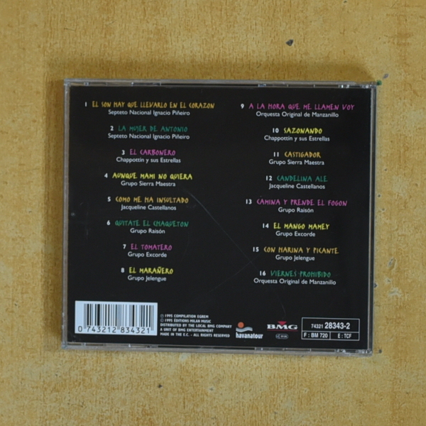 VARIOS - EL SON DE CUBA - CD