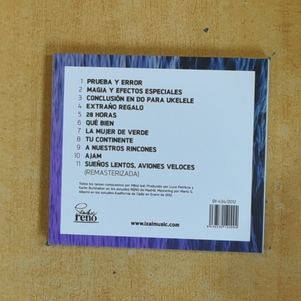 IZAL - MAGIA & EFECTOS ESPECIALES - CD