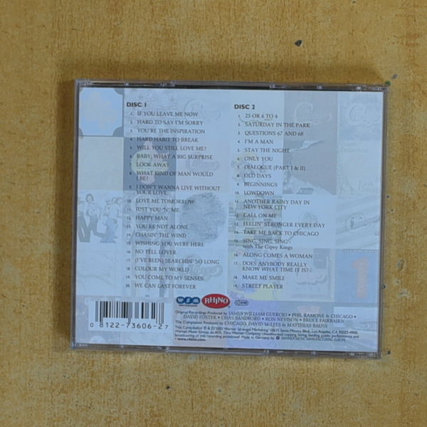 CHICAGO - THE CHICAGO STORY - CD