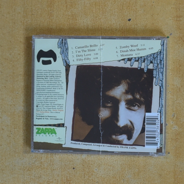 FRANK ZAPPA Y THE MOTHERS - OVER NITE SENSATION - CD