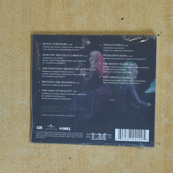 LOREENA MCKENNITT - TROUBADOURS ON THE RHINE - CD