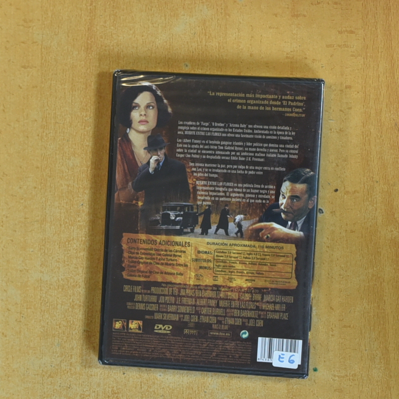 MUERTE ENTRE LAS FLORES - DVD
