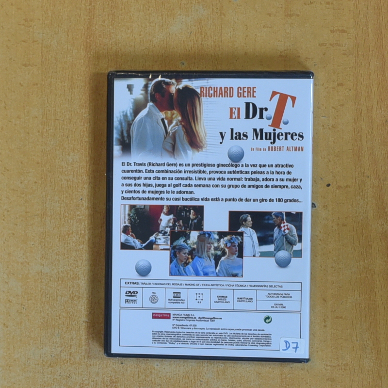 EL DR T Y LAS MUJERES - DVD