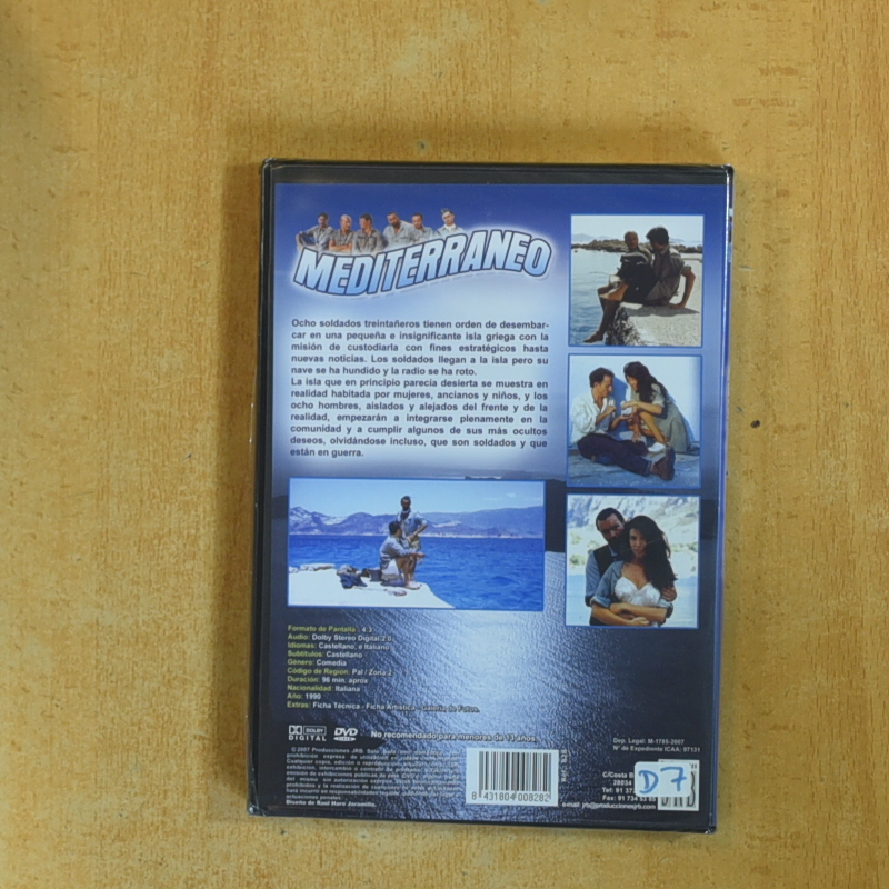 MEDITERRANEO - DVD