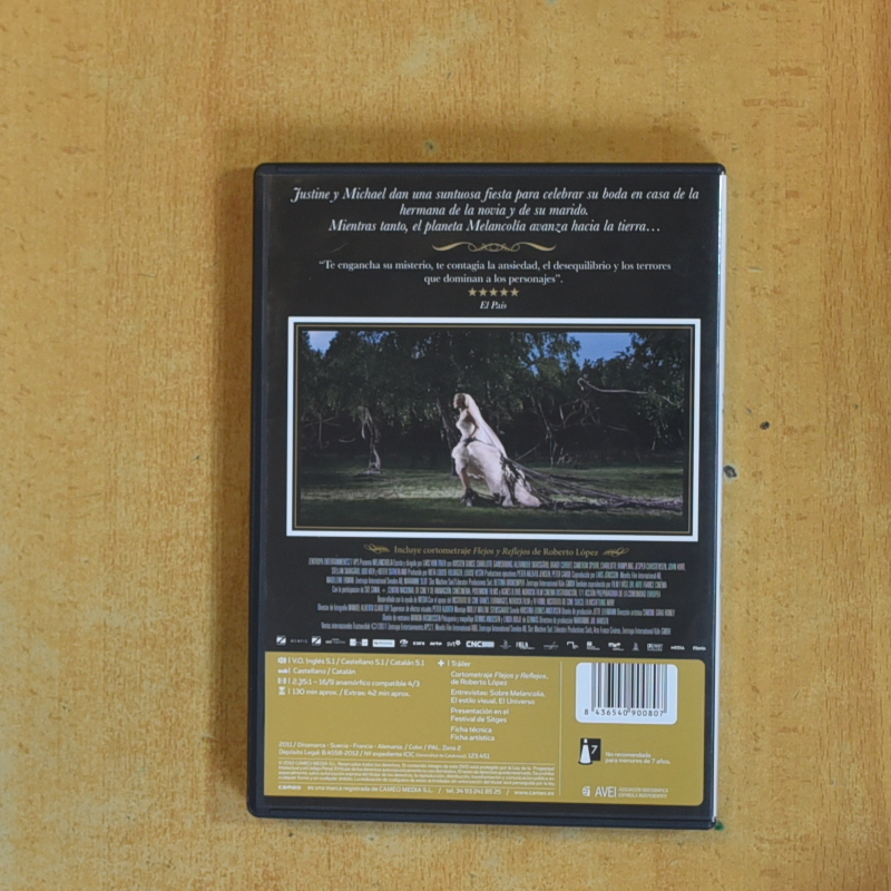 MELANCOLIA - DVD
