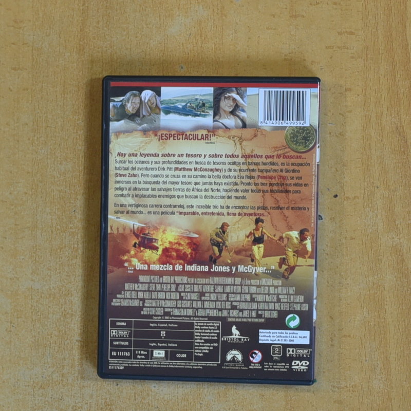 SAHARA - DVD