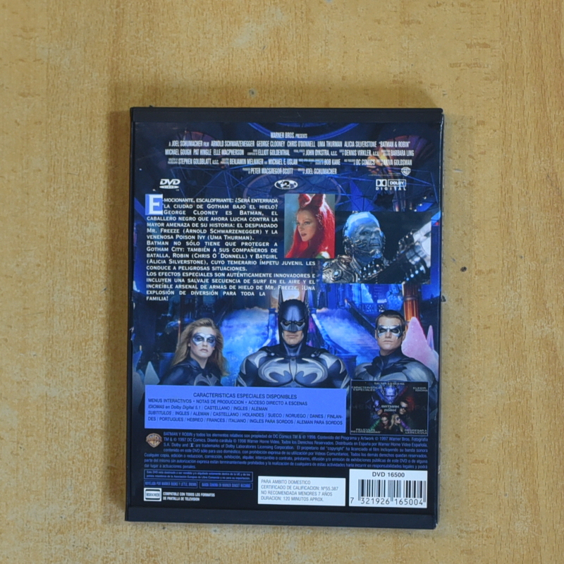 BATMAN Y ROBIN - DVD