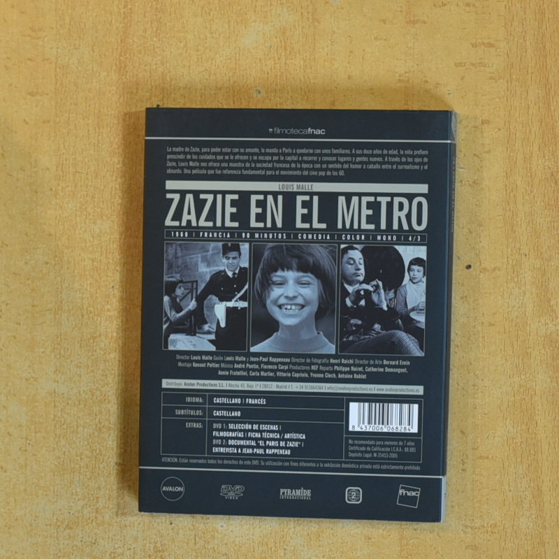 ZAZIE EN EL METRO - DVD