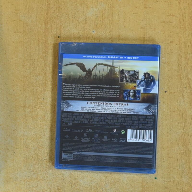 WARCRAFT EL ORIGEN - BLURAY