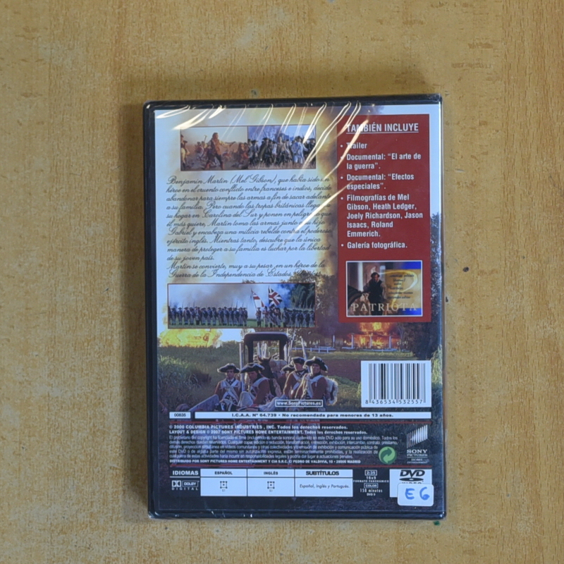 EL PATRIOTA - DVD