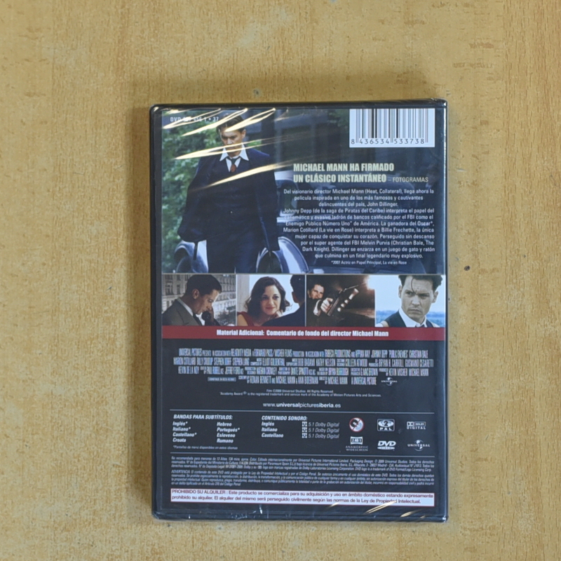 ENEMIGOS PUBLICOS - DVD