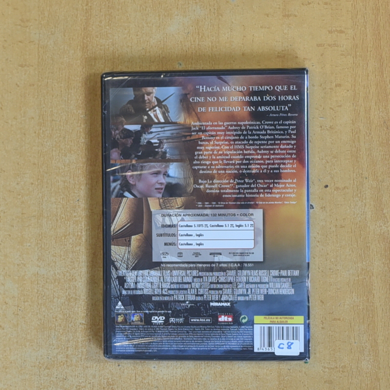 MASTER & COMMANDER - DVD