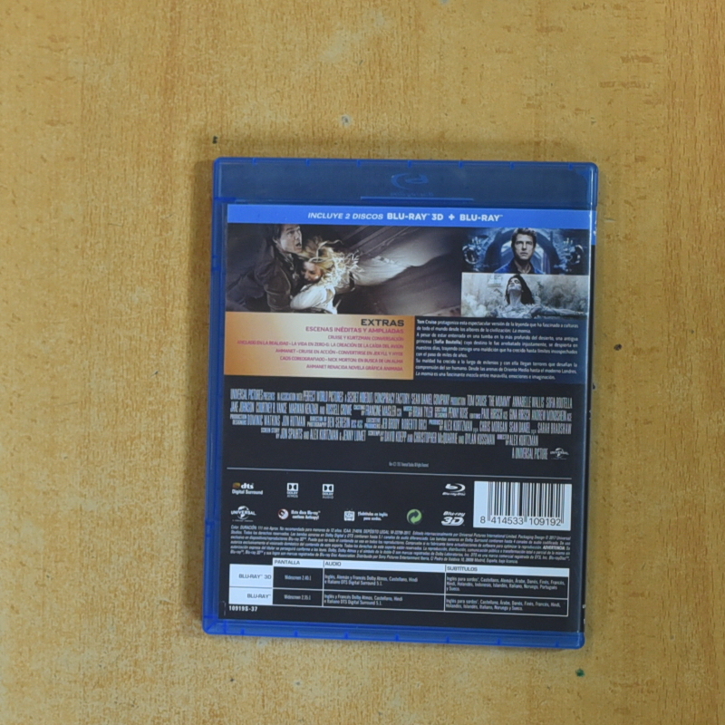 LA MOMIA 3D - BLURAY