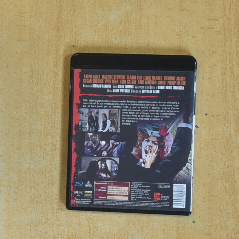 DR JEKYLL Y SU HERMANA HYDE - BLURAY