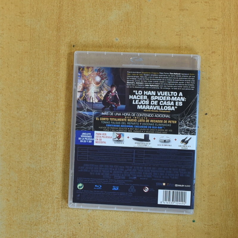 SPIDERMAN LEJOS DE CASA - BLURAY