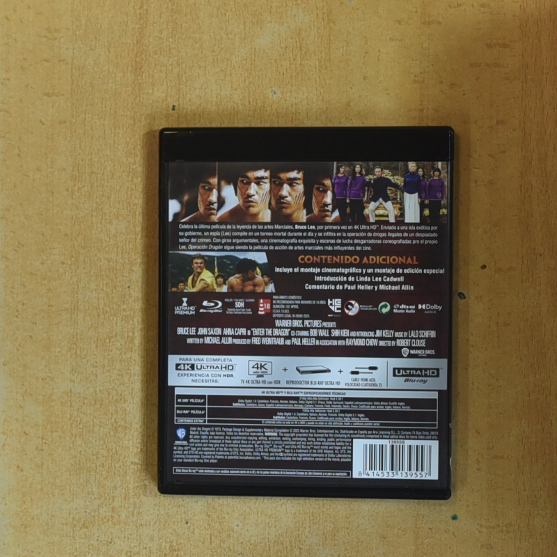 OPERACION DRAGON 4K - BLURAY