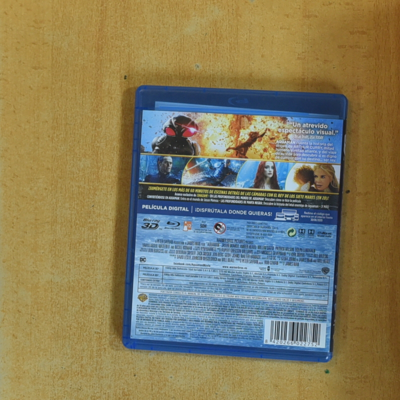AQUAMAN 3D - BLURAY