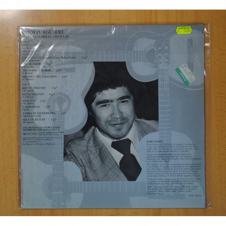 CHOLO AGUIRRE - CHOLO AGUIRRE Y LAS GUITARRAS CRIOLLAS - LP