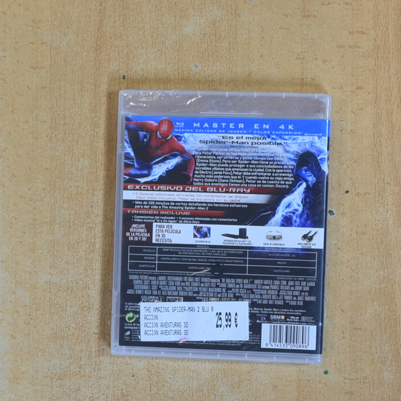 SPIDERMAN 2 - BLURAY