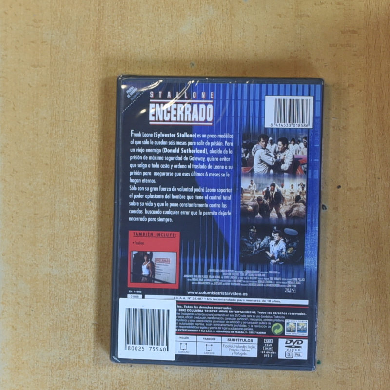 ENCERRADO - DVD