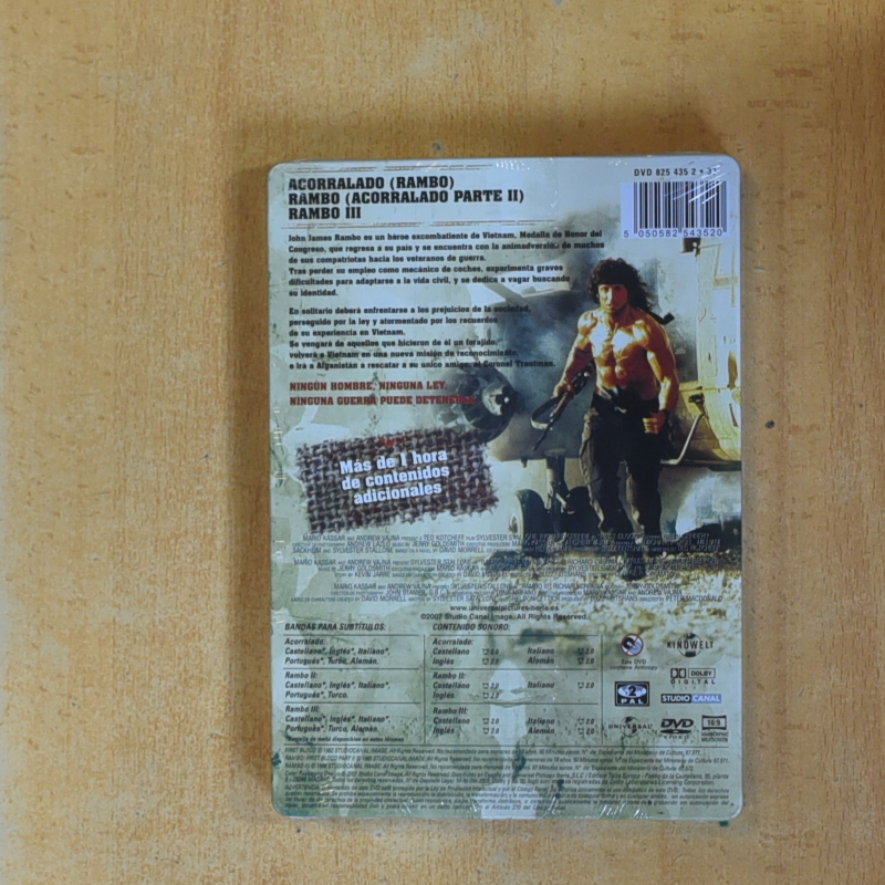 RAMBO TRILOGIA DEFINITIVA - DVD