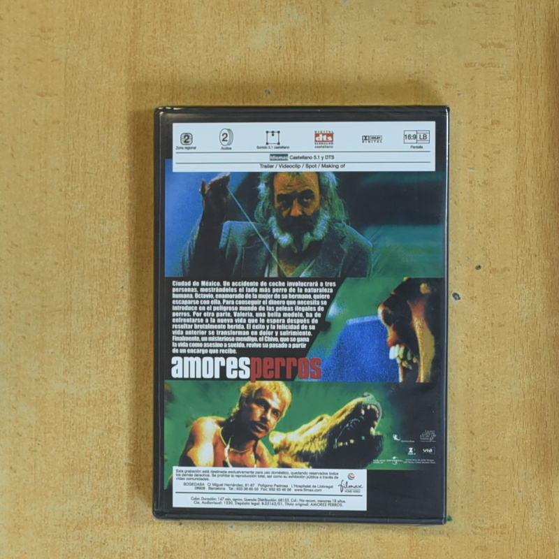 AMORES PERROS - DVD