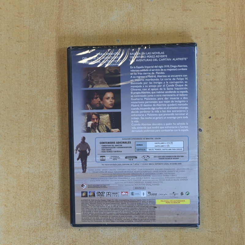 ALATRISTE - DVD