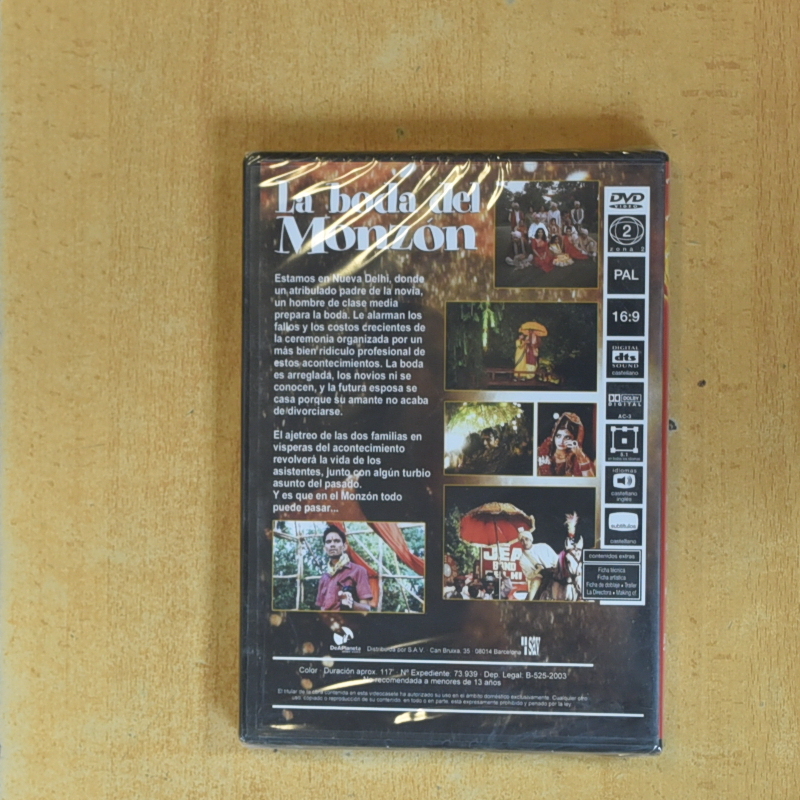 LA BODA DEL MONZON - DVD