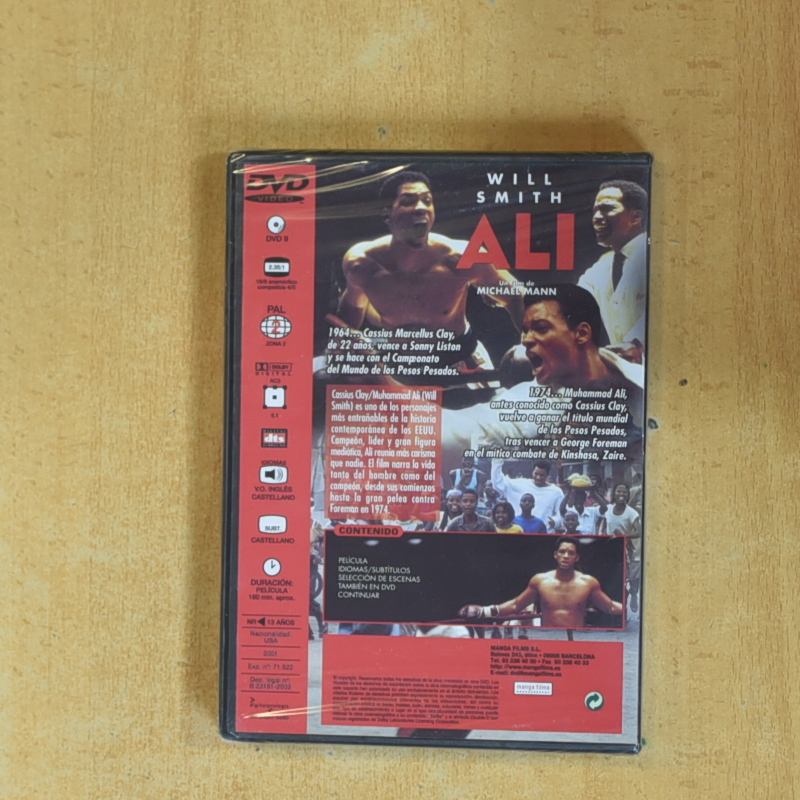 ALI - DVD