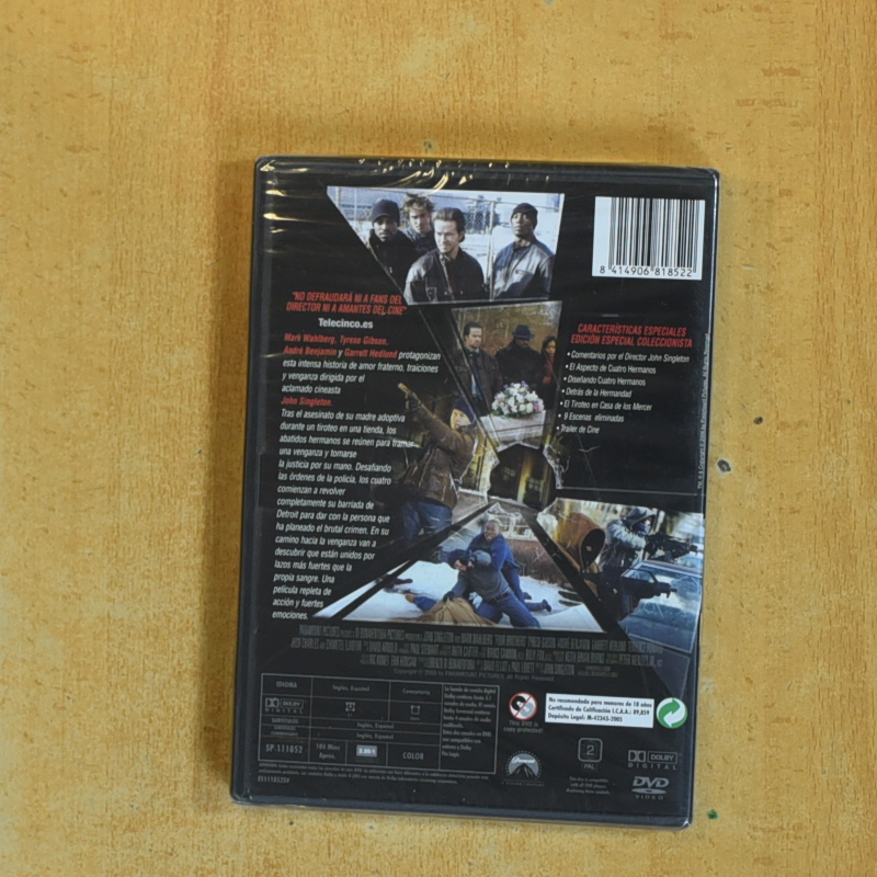 CUATRO HERMANOS - DVD