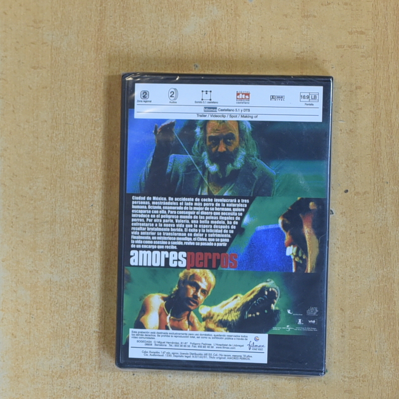 AMORES PERROS - DVD