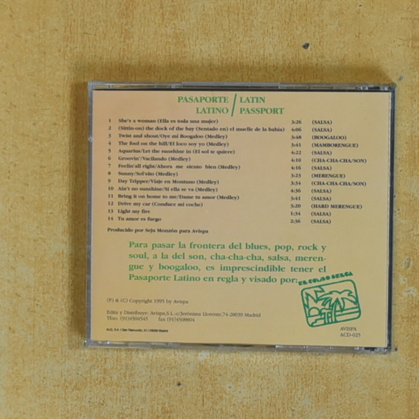 EL COMBO BELGA - PASAPORTE LATINO - CD