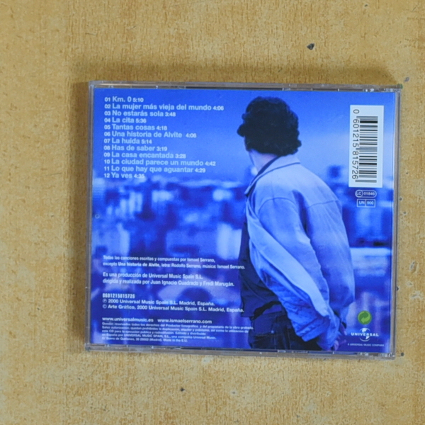 ISMAEL SERRANO - LOS PARAISOS DESIERTOS - CD