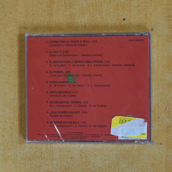 BARON ROJO - EN DIRECTO - CD