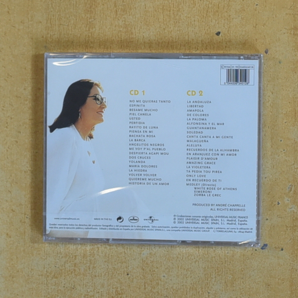 NANA MOUSKOURI - BOLEROS CANCIONES RECUERDOS - CD
