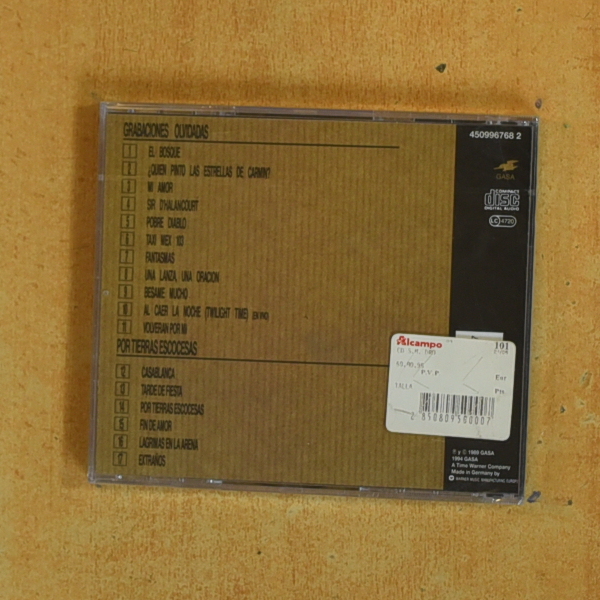 DUNCAN DHU - GRABACIONES OLVIDADES - CD