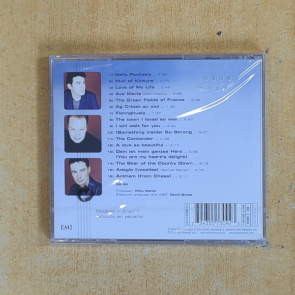 THE CELTIC TENORS - SO STRONG - CD