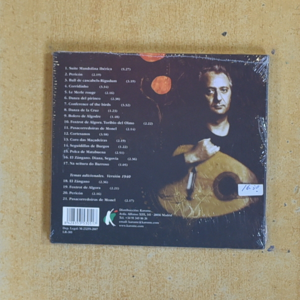 CARLOS BECEIRO - MANDOLINA - CD