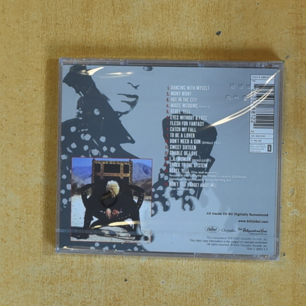BILLY IDOL - GREATEST HITS - CD