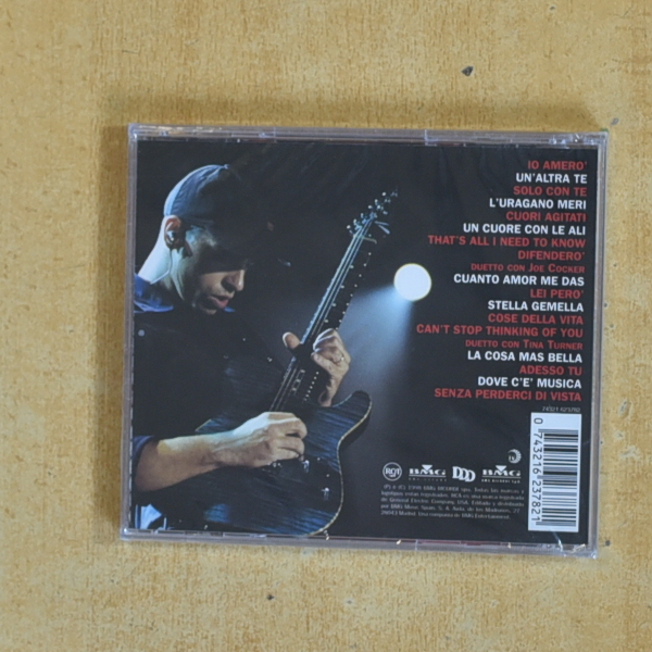 EROS RAMAZZOTTI - EROS LIVE - CD