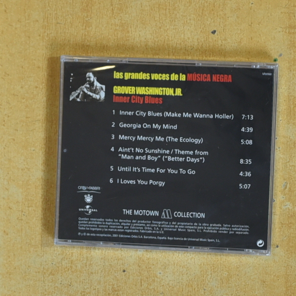 GROVER WASHINGTON JR - INNER CITY BLUES - CD