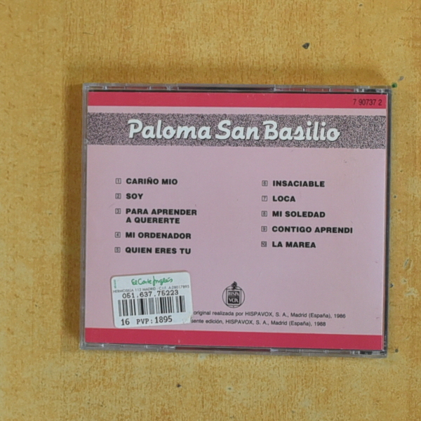 PALOMA SAN BASILIO - VUELA ALTO - CD