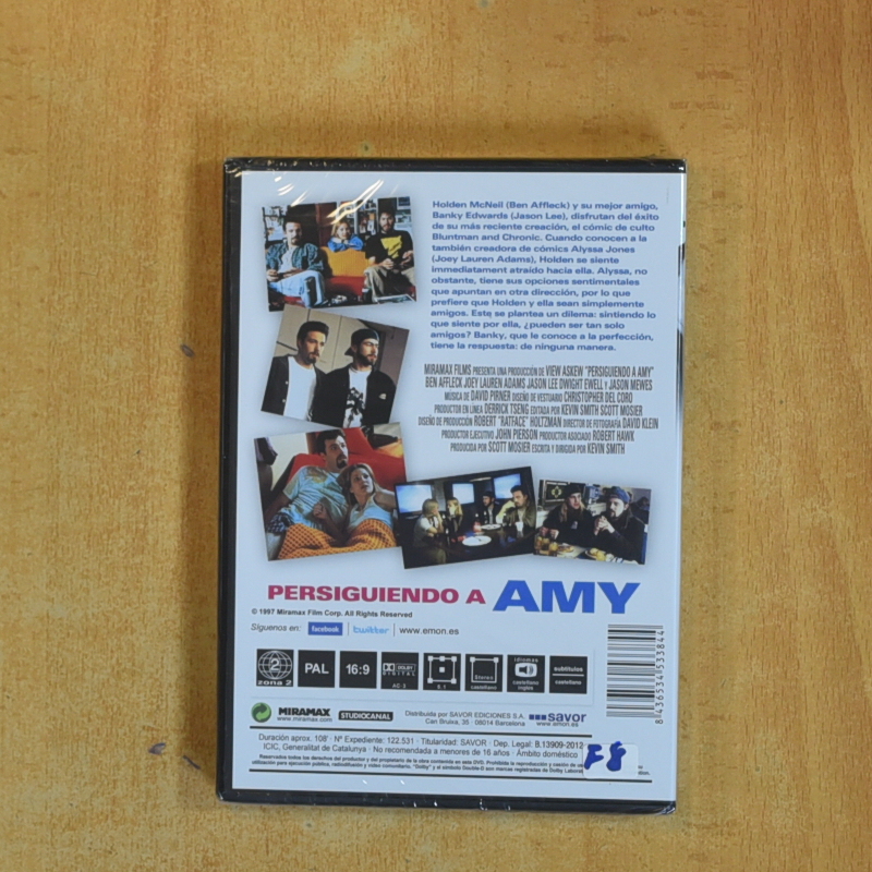 PERSIGUIENDO A AMY - DVD