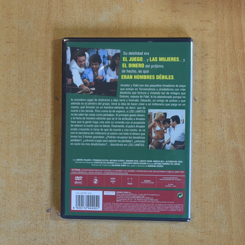 LOS LIANTES - DVD