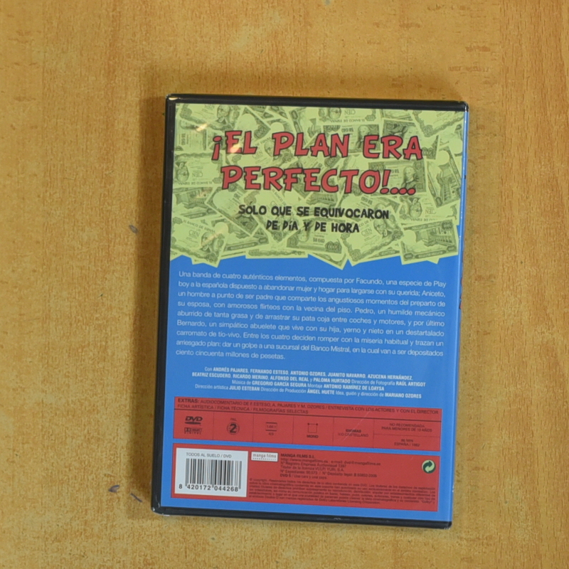 TODOS AL SUELO - DVD