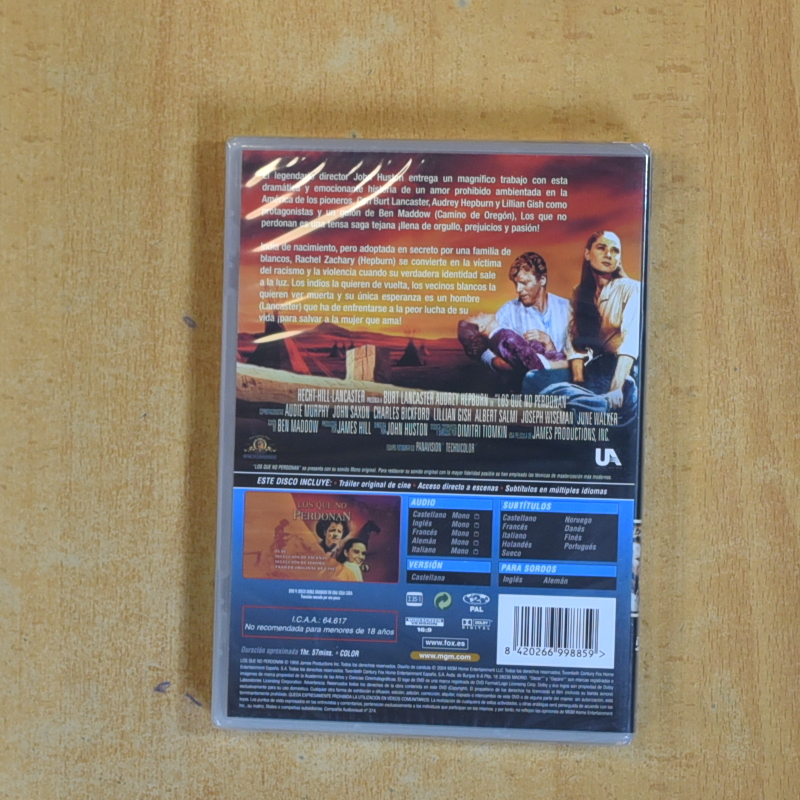 LOS QUE NO PERDONAN - DVD