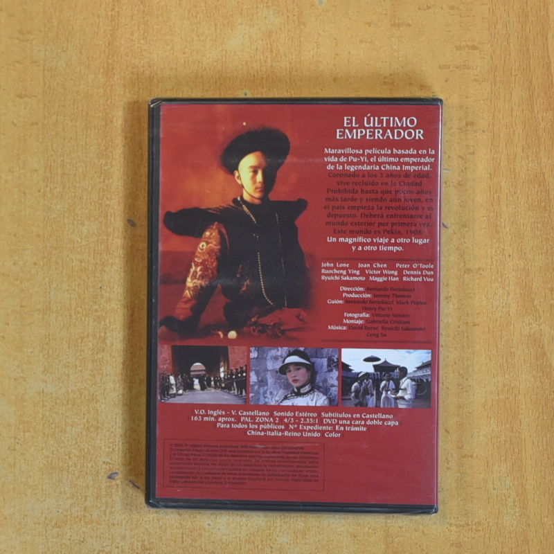 EL ULTIMO EMPERADOR - DVD