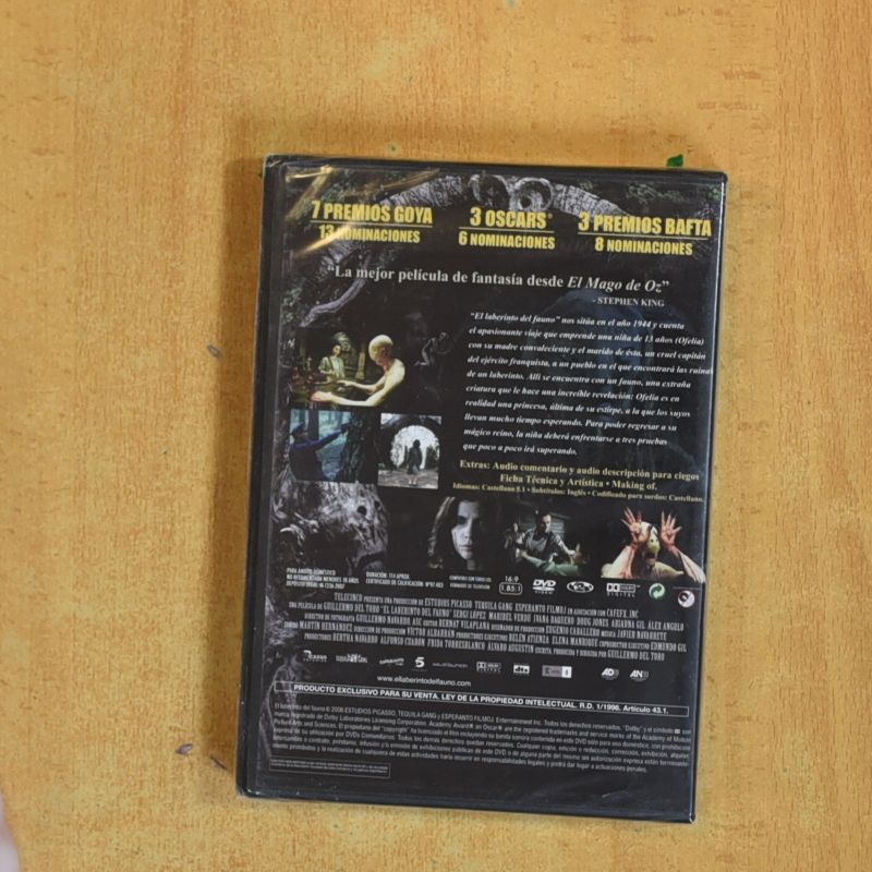 EL LABERINTO DEL FAUNO - DVD